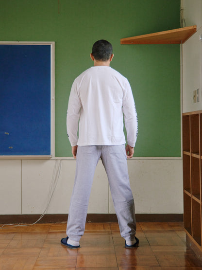 CARPE DIEM Logo L/S T-shirt - White【Premium】