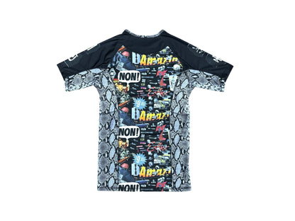 柔術天国 "Python" Short Sleeve Rash Guard