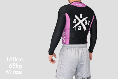 Ranked Rash Guard - Purple (Long Sleeve)