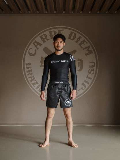 Long Sleeve Rash Guard - Black