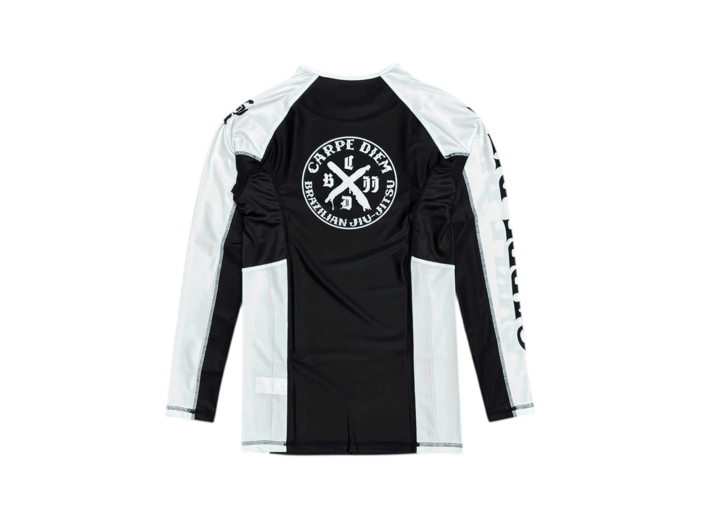 Ranked Rash Guard Ver.2 - White (Long Sleeve)