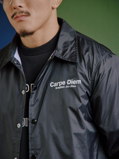 CARPE DIEM COACH JACKET - Black
