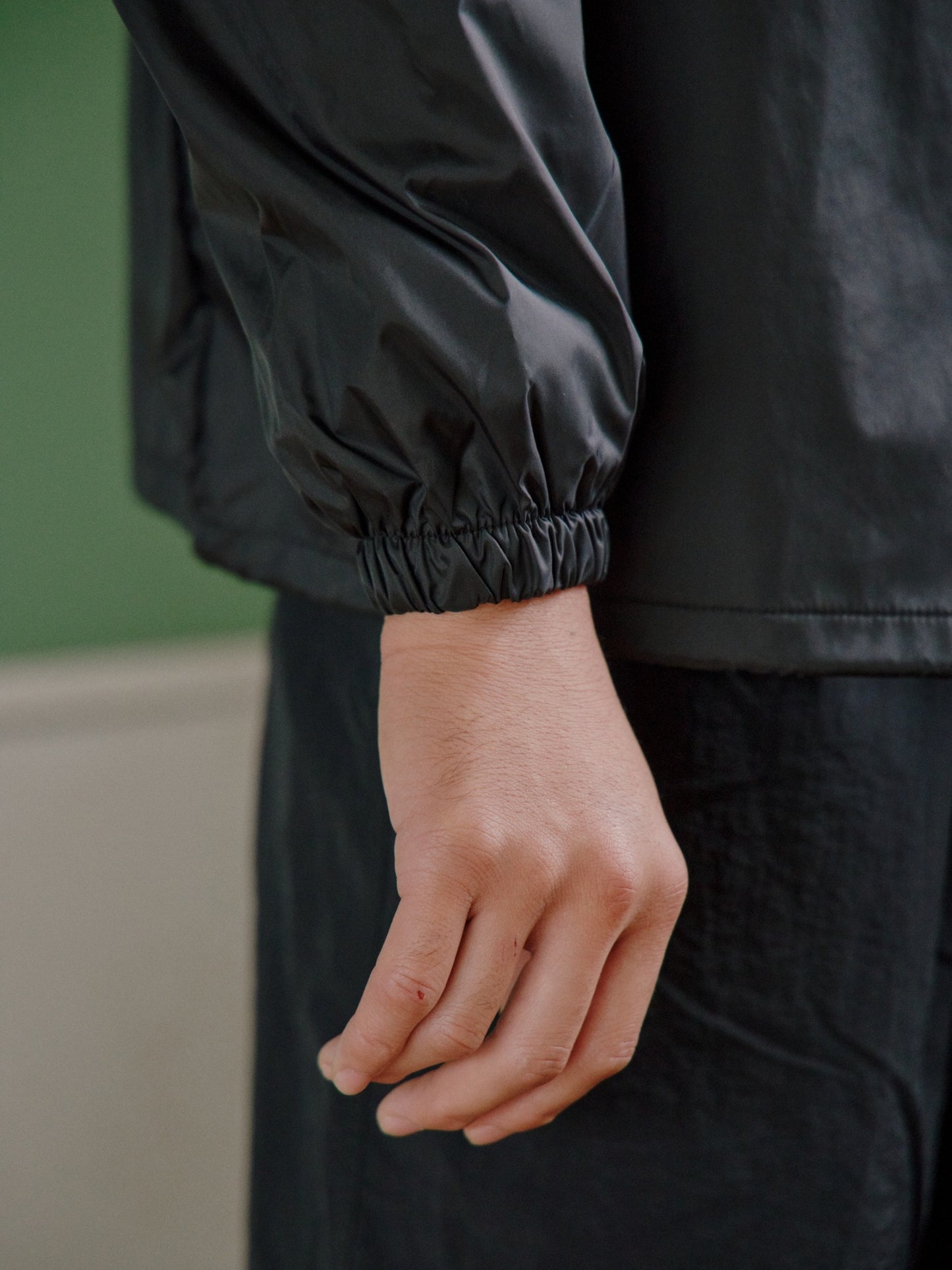 CARPE DIEM COACH JACKET - Black