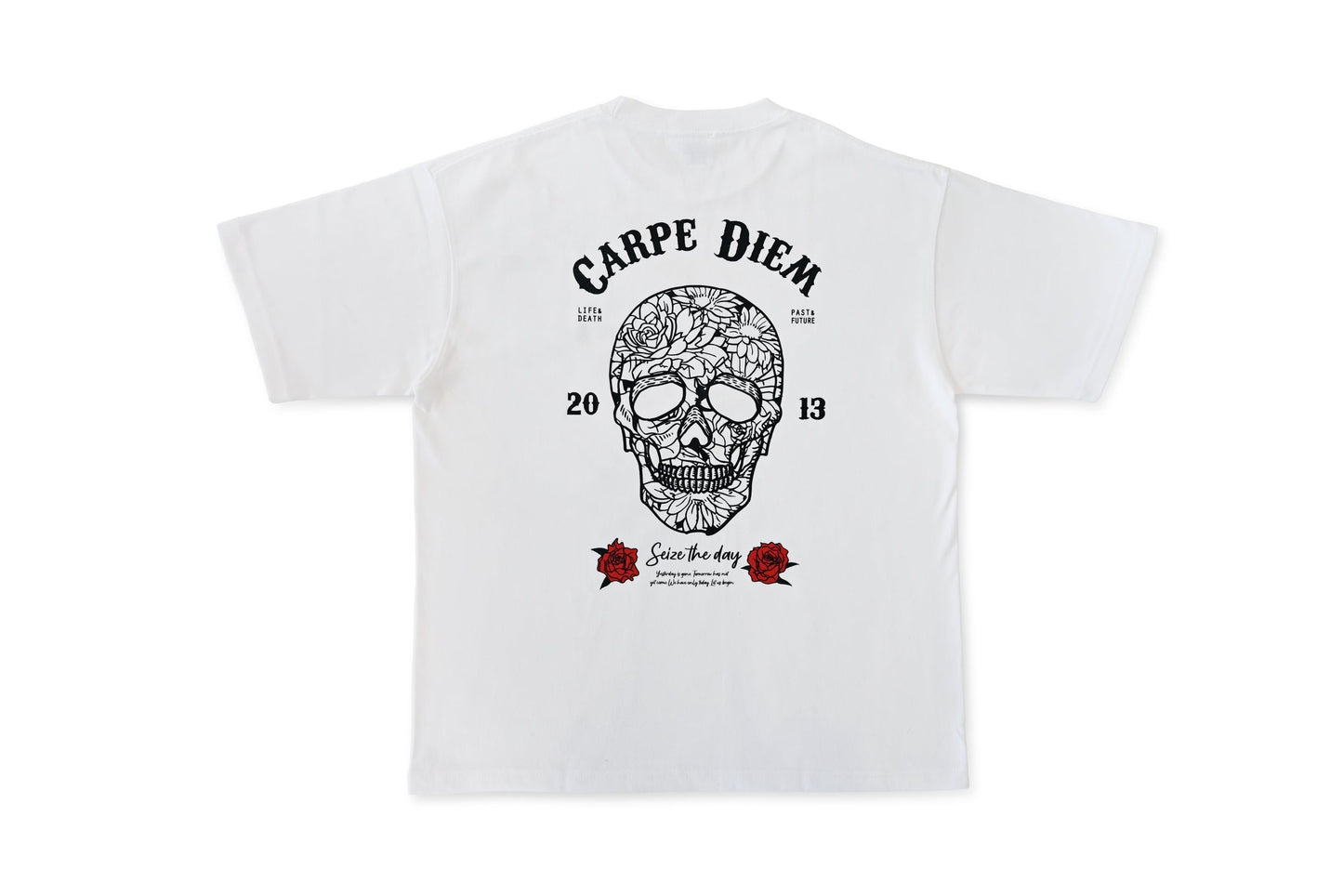 Skull Super Heavy T-shirt - White