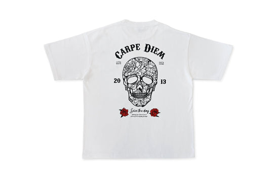 Skull Super Heavy T-shirt - White