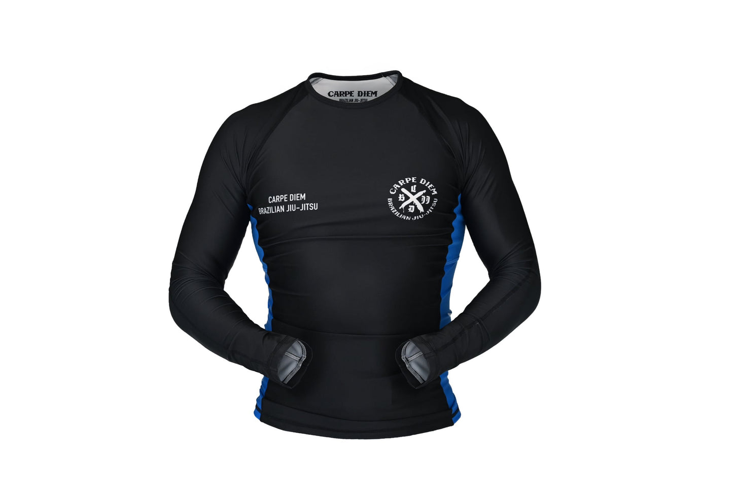 Ranked Rash Guard - Blue (Long Sleeve)