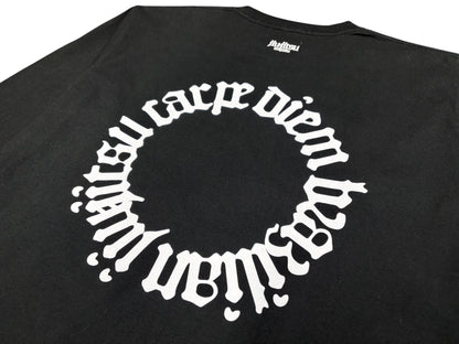 Circle Logo L/S T-shirt - Black【Premium】