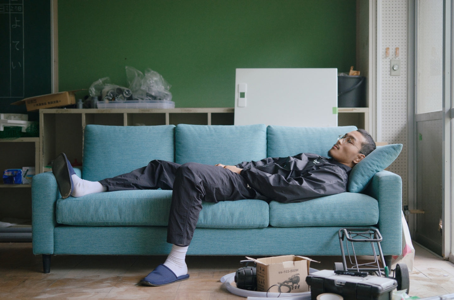 CARPE DIEM COACH JACKET - Black