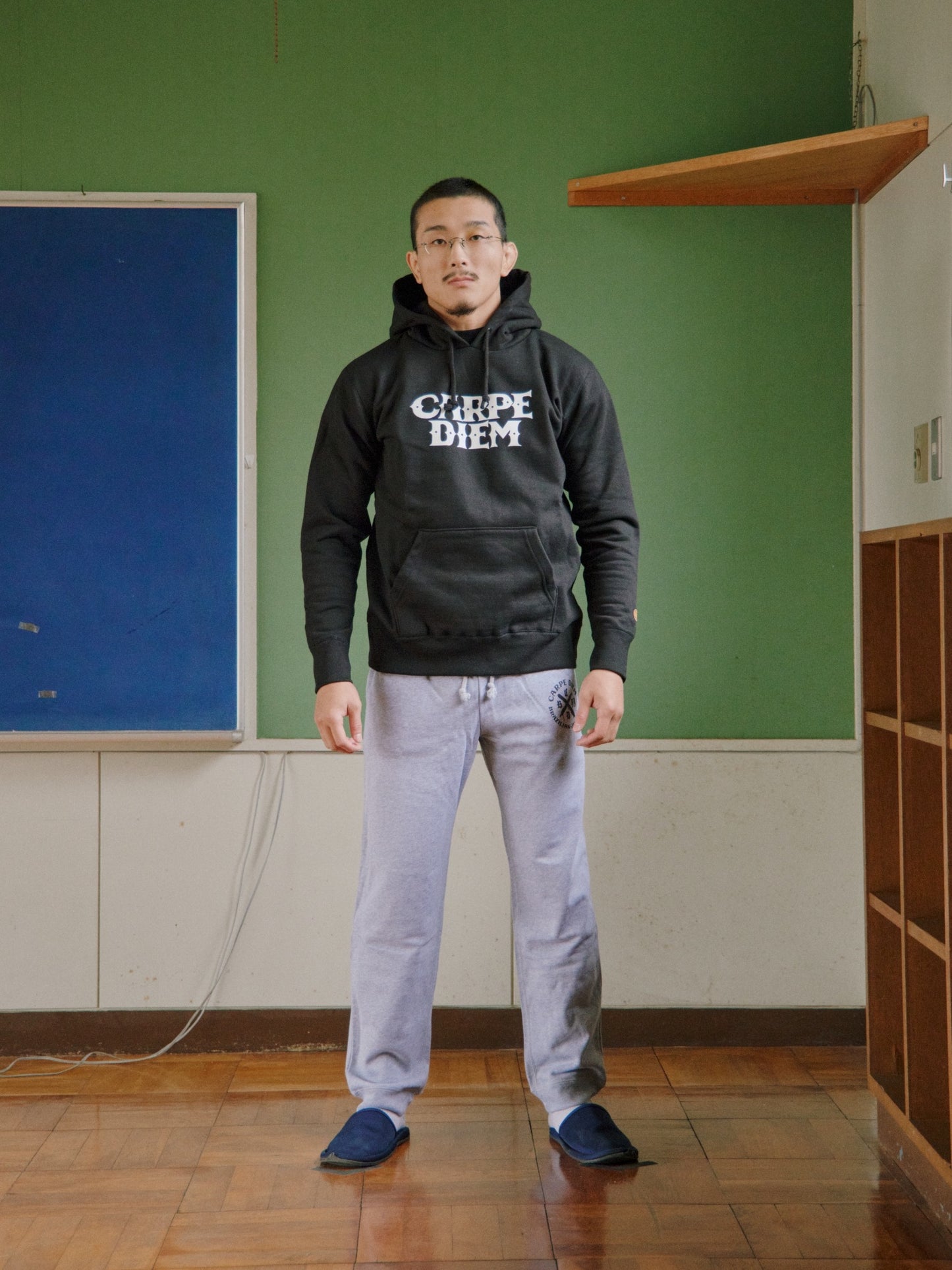 CARPE DIEM Premium Hoodie - Black【Premium】