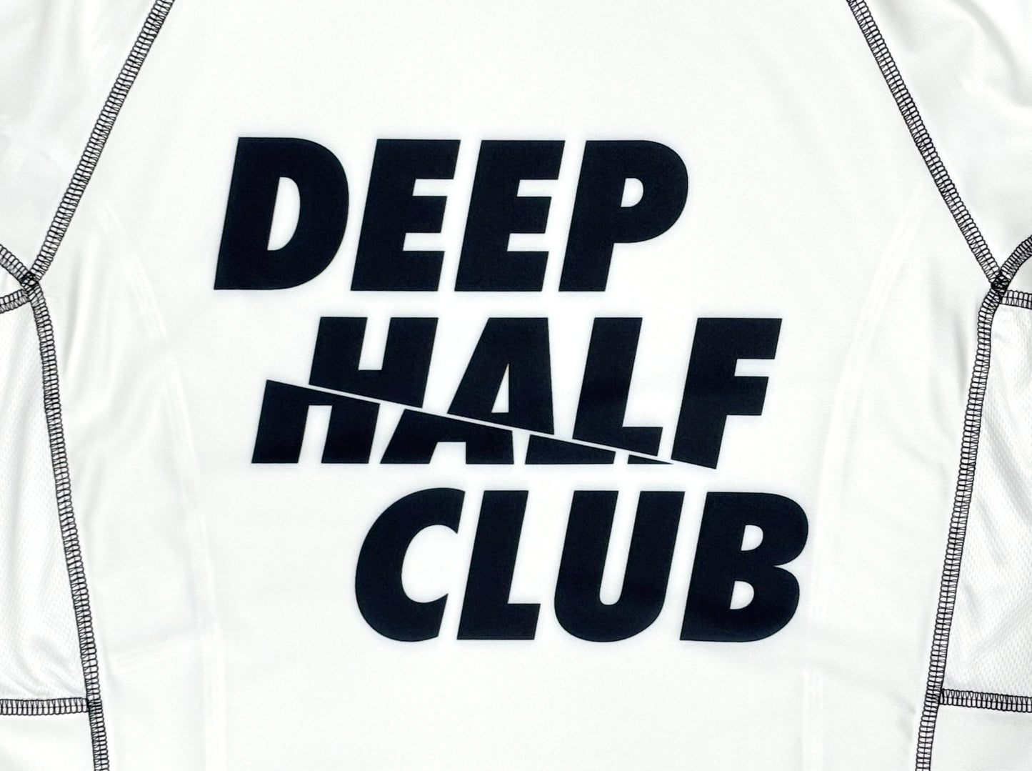 DEEP HALF CLUB Rash Guard - White