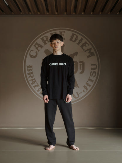 Logo Long-Sleeve T-shirt - Black【CD Standard】