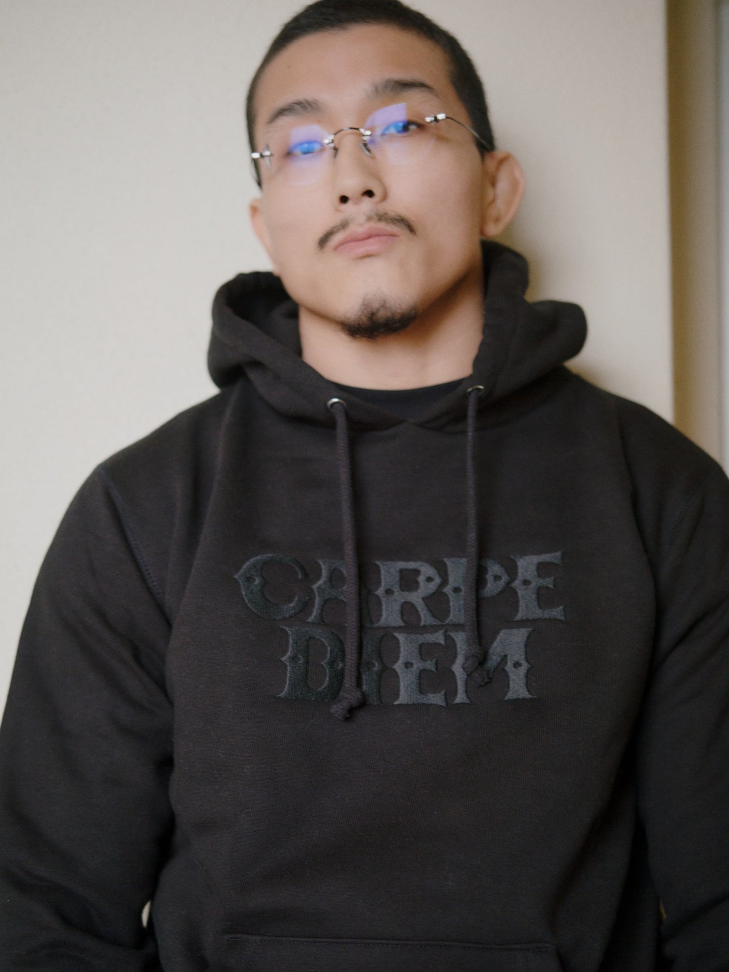 CARPE DIEM Premium Hoodie - Embroidery【Premium】