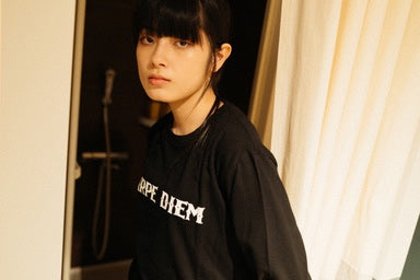 Logo Long-Sleeve T-shirt - Black【CD Standard】