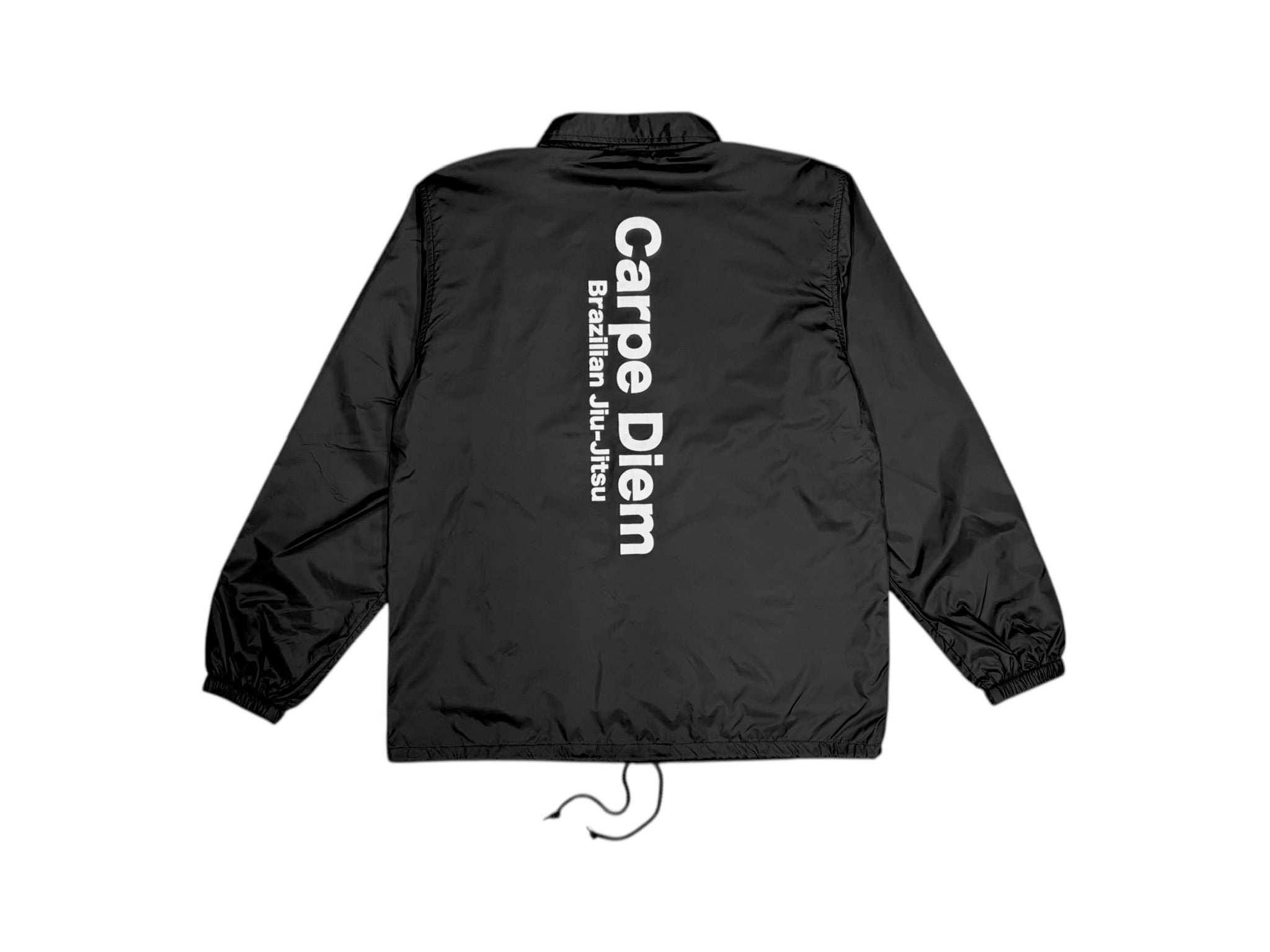 CARPE DIEM COACH JACKET - Black – CARPE DIEM BJJ ONLINE STORE