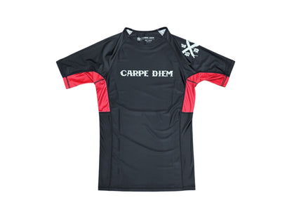 Ranked Rash Guard Ver.2
 - Black (Short Sleeve)