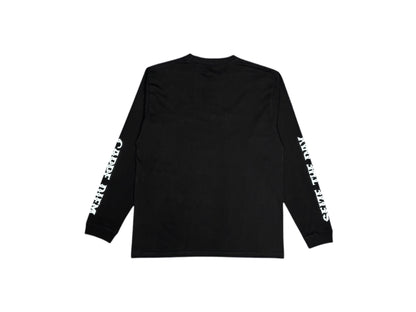 CARPE DIEM Logo L/S T-shirt - Black【Premium】