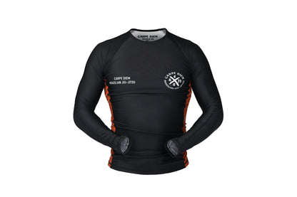 Ranked Rash Guard - Brown (Long Sleeve)