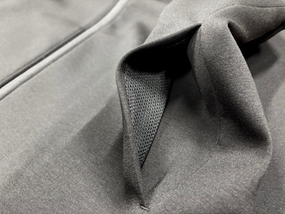 CARPE DIEM EMBROIDERY FULL-ZIP - Black