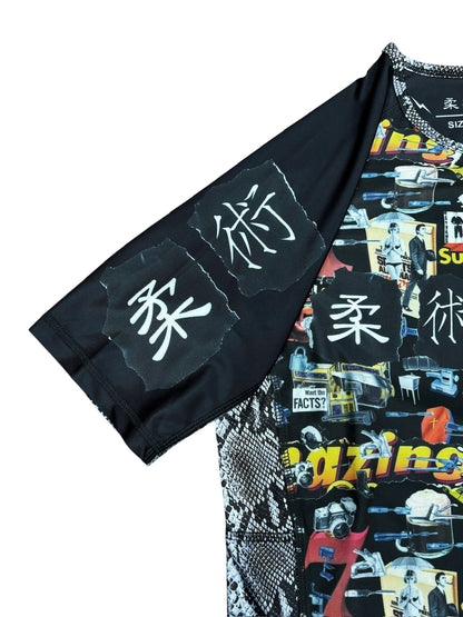 柔術天国 "Python" Short Sleeve Rash Guard