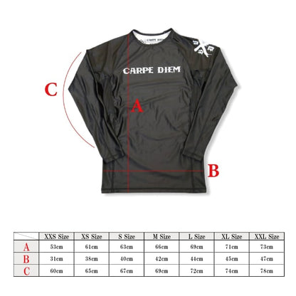 Long Sleeve Rash Guard - Black