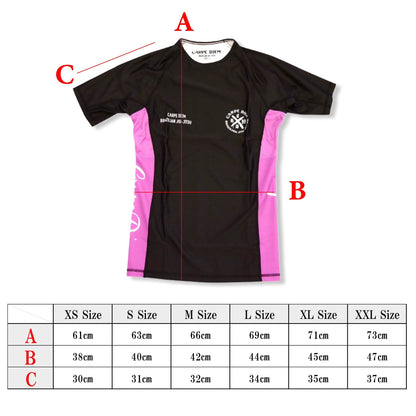 Ranked Rash Guard - Purple (Short Sleeve)