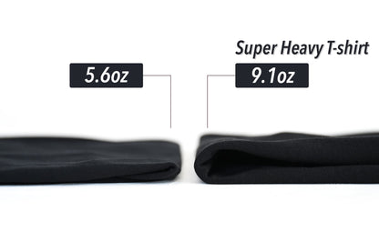 CARPE DIEM Super Heavy T-shirt - Black