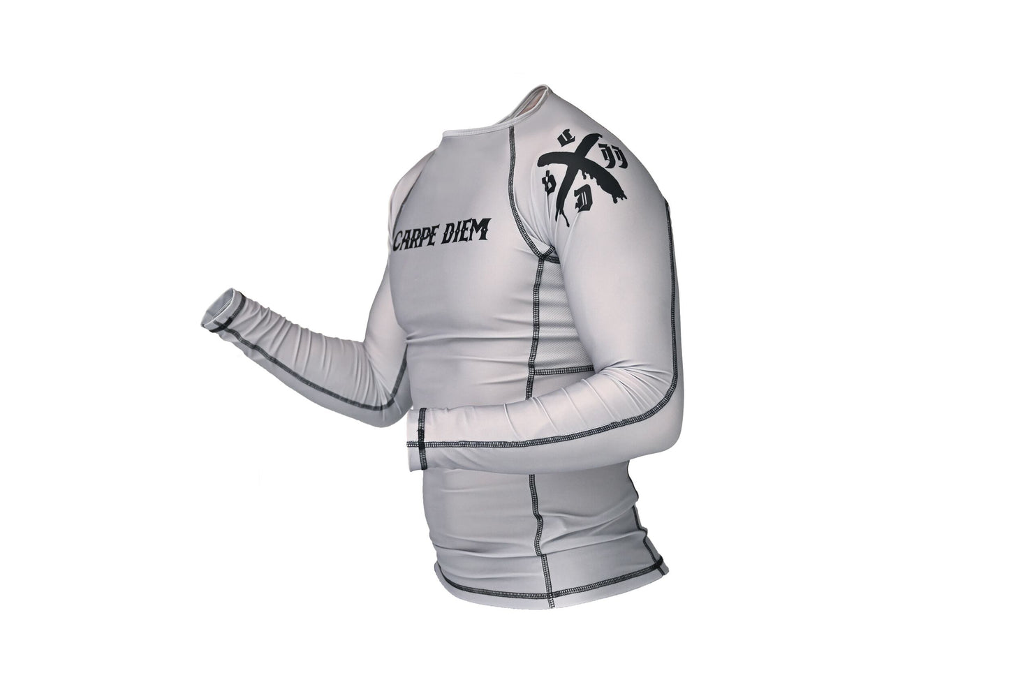 Long Sleeve Rash Guard - Gray