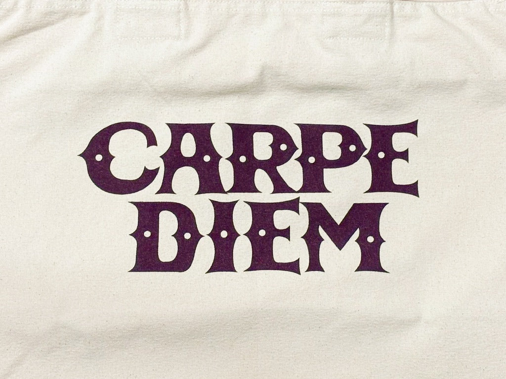 CARPE DIEM LOGO TOTE