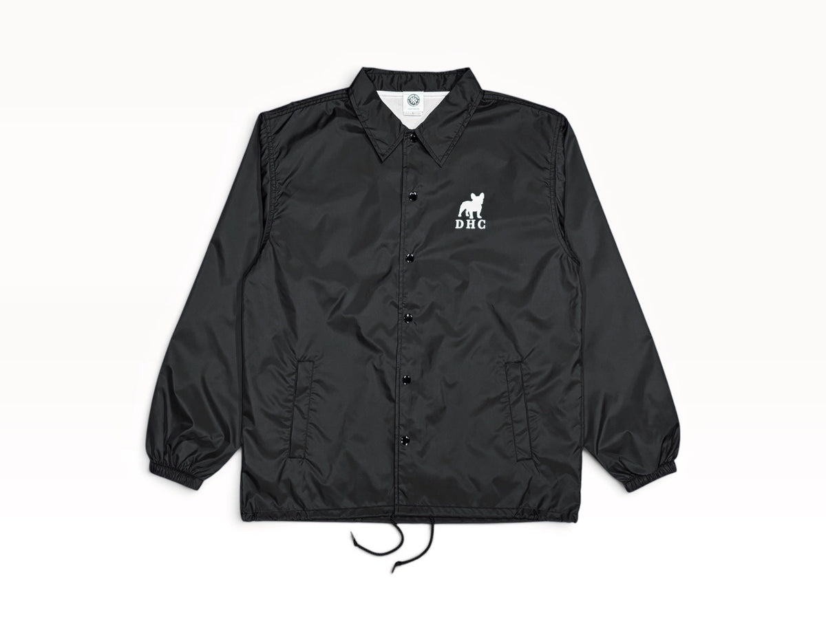 【10月2日金曜日12:00販売開始】DEEP HALF CLUB Coach Jacket  - Black