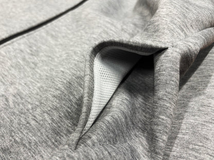 CARPE DIEM EMBROIDERY FULL-ZIP - Gray