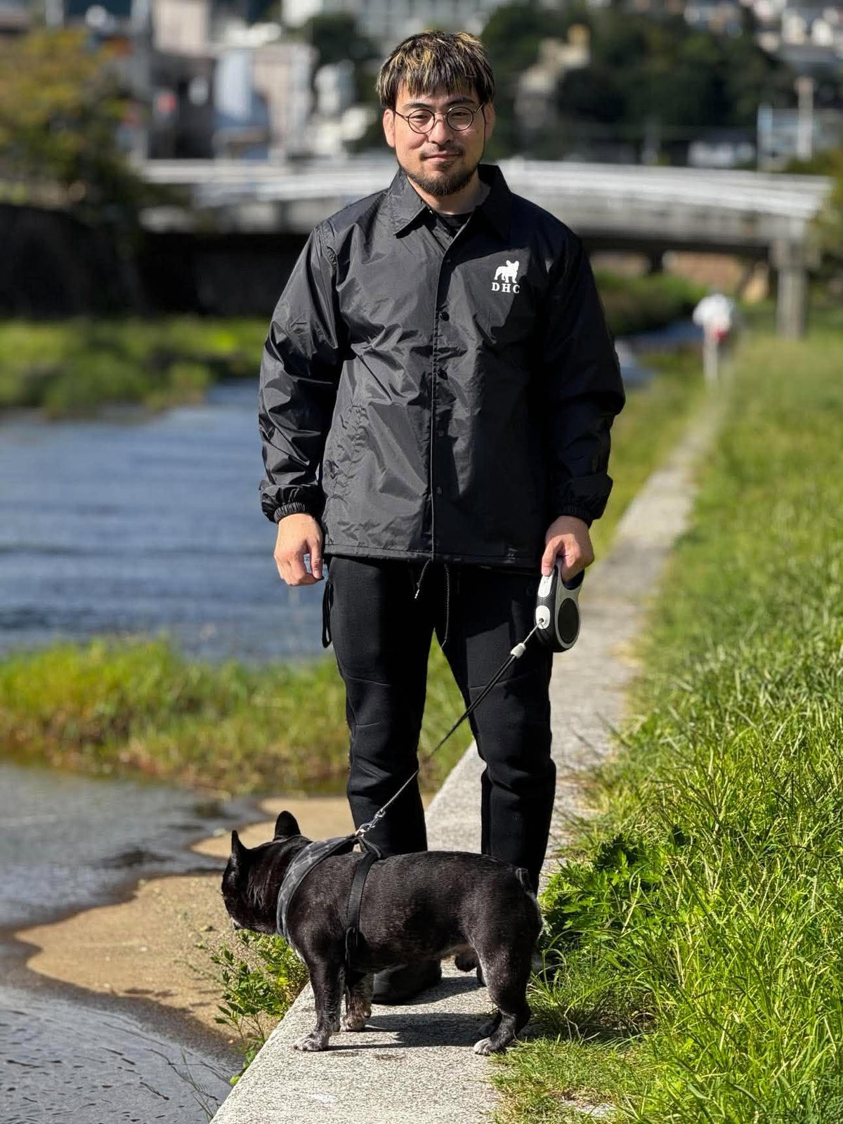 DEEP HALF CLUB Coach Jacket  - Black