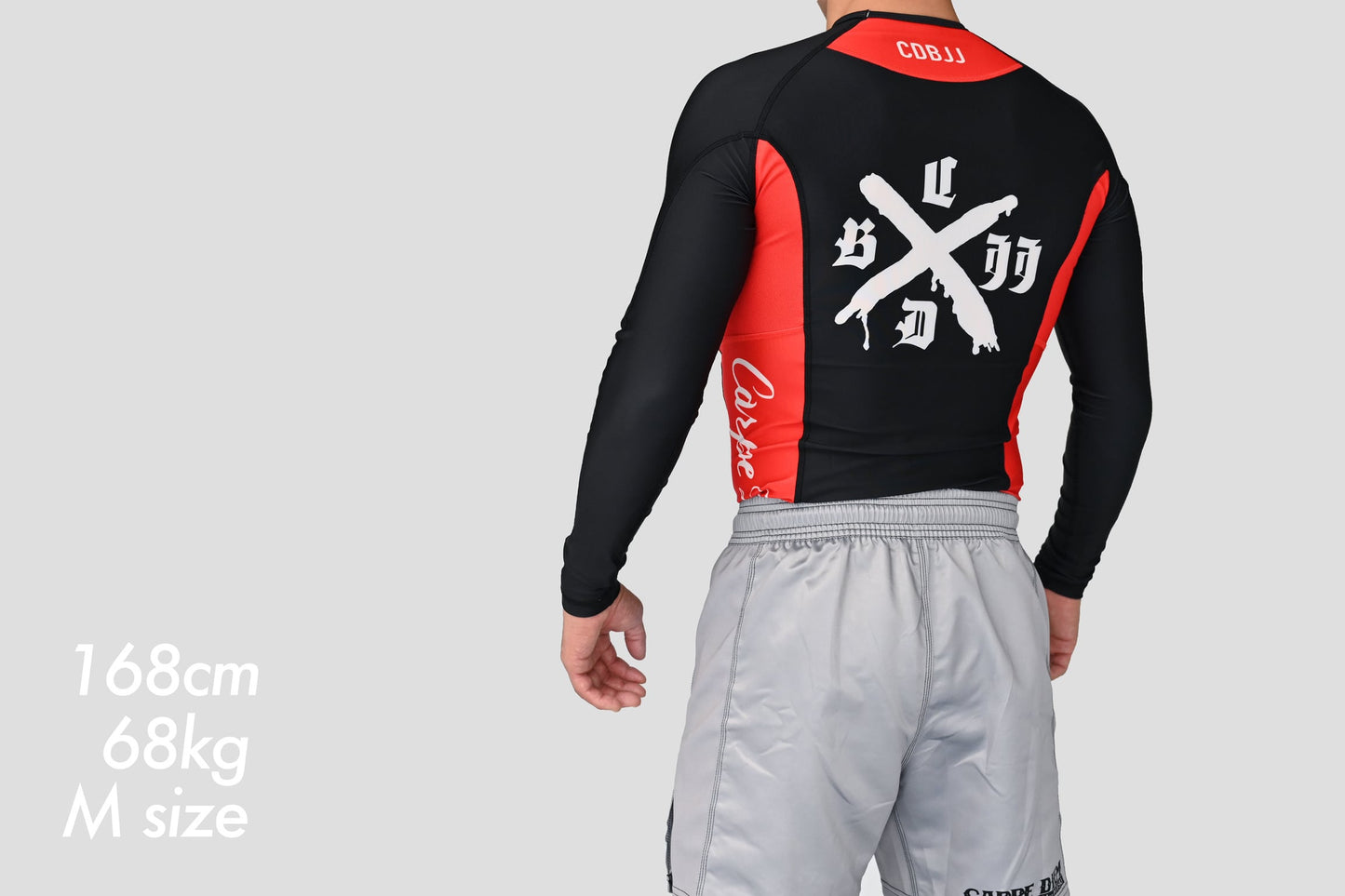 Ranked Rash Guard - Black (Long Sleeve)