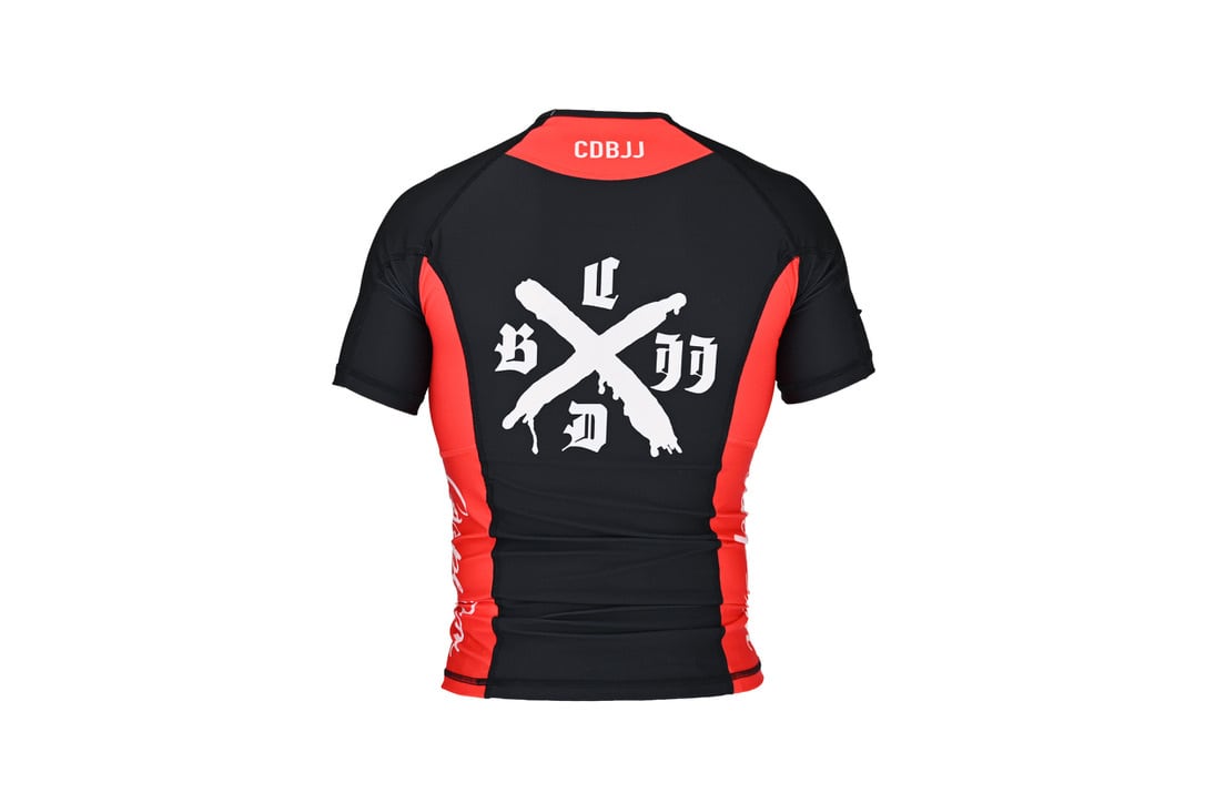 Ranked Rash Guard - Black (Short Sleeve)