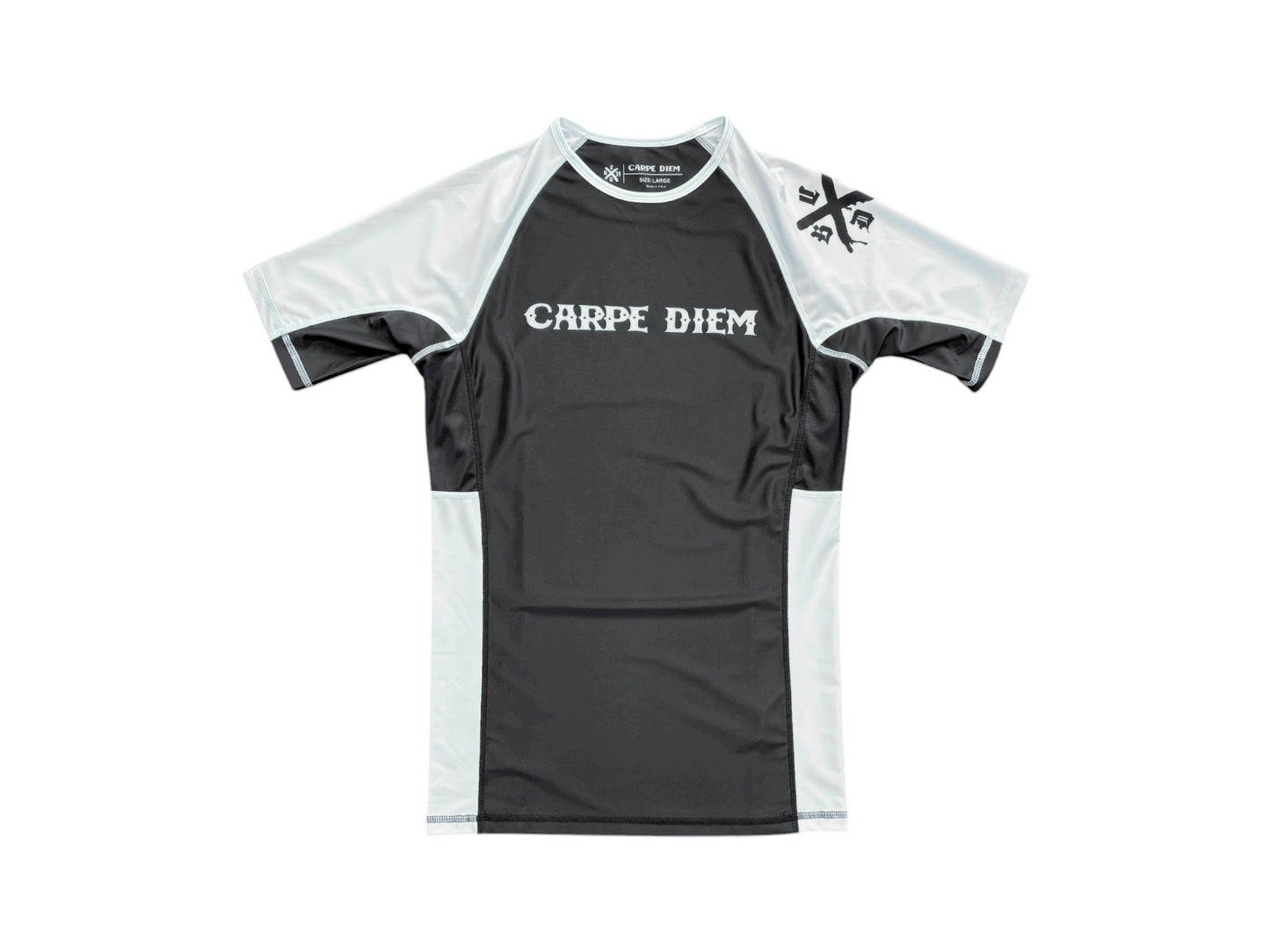 Ranked Rash Guard Ver.2
 - White (Short Sleeve)