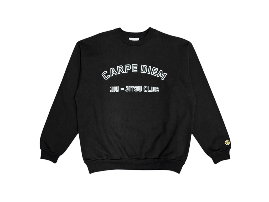 CARPE DIEM HEAVY SWEAT - Black【Premium】