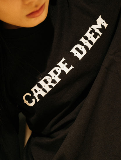 Logo Long-Sleeve T-shirt - Black【CD Standard】