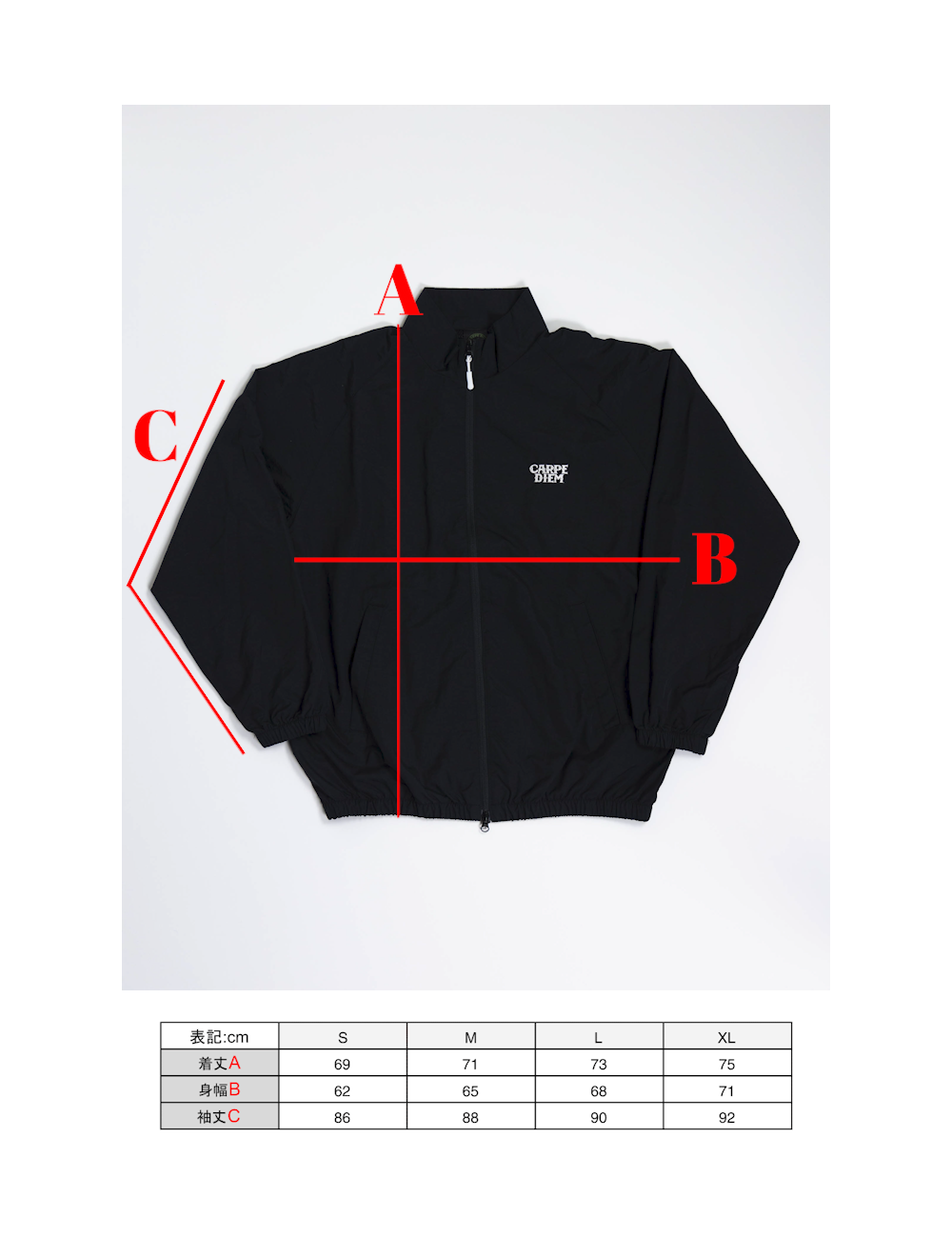 【JH+CARPE DIEM】NYLON Two-Tiered Blouson