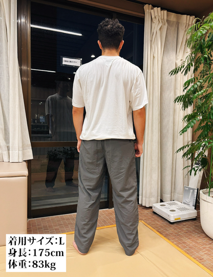 CARPE DIEM Versatile Nylon Pants - Gray