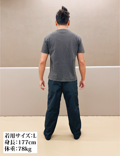 CARPE DIEM Versatile Nylon Pants - Black
