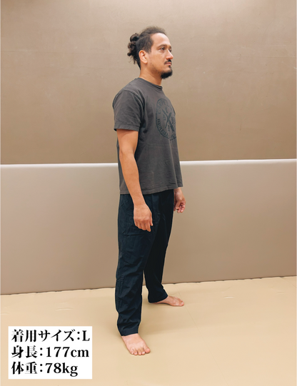 CARPE DIEM Versatile Nylon Pants - Black