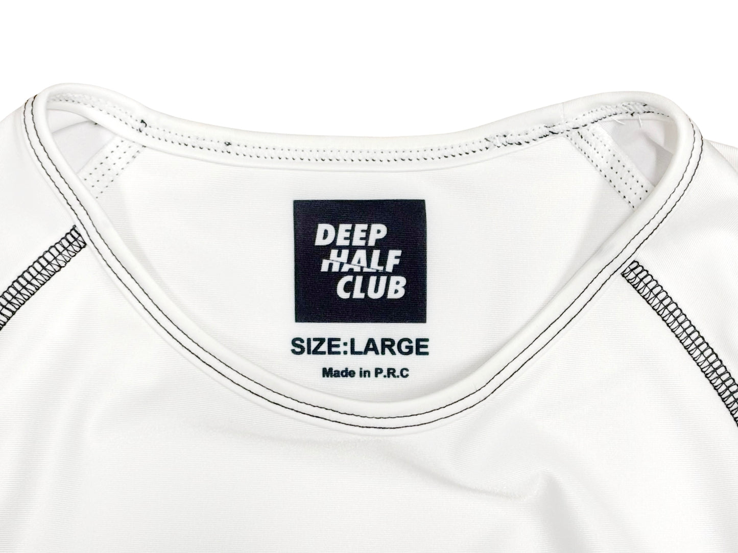 DEEP HALF CLUB Rash Guard - White