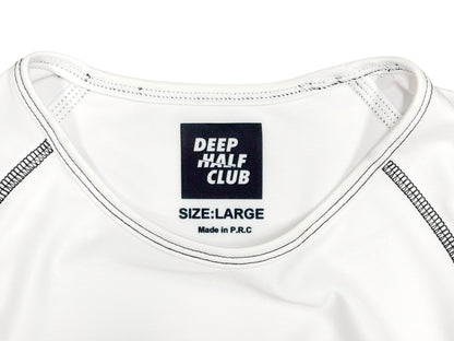 DEEP HALF CLUB Rash Guard - White