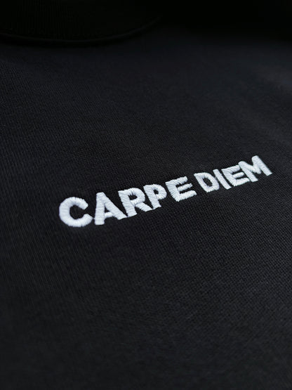 CARPE DIEM 8.2oz Sweat T-Shirt – Black