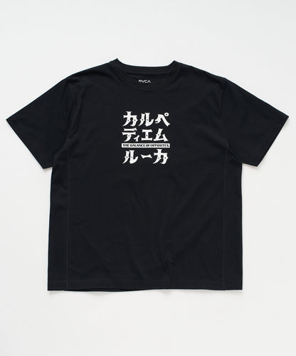 【6.26 (FRI) RELEASE】【CARPE DIEM×RVCA】KATAKANA S/S T-Shirts
