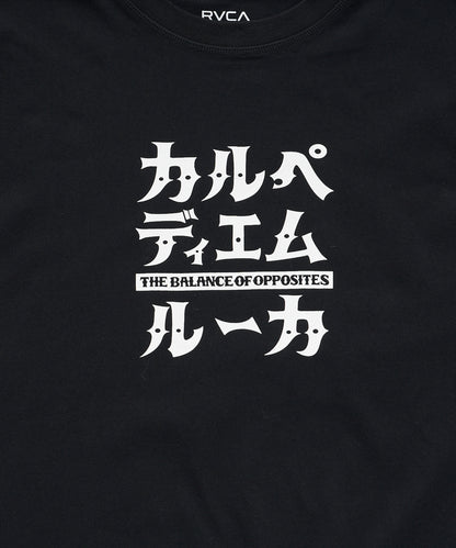【6.26 (FRI) RELEASE】【CARPE DIEM×RVCA】KATAKANA S/S T-Shirts