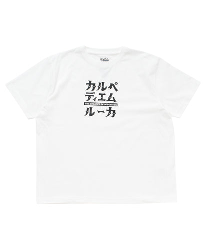 【6.26 (FRI) RELEASE】【CARPE DIEM×RVCA】KATAKANA S/S T-Shirts