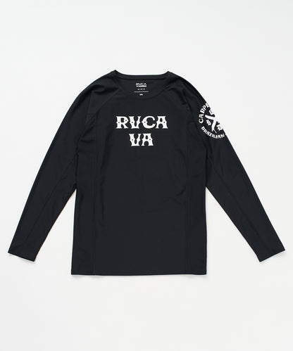 【6.26 (FRI) RELEASE】【CARPE DIEM×RVCA】L/S Rash Guard