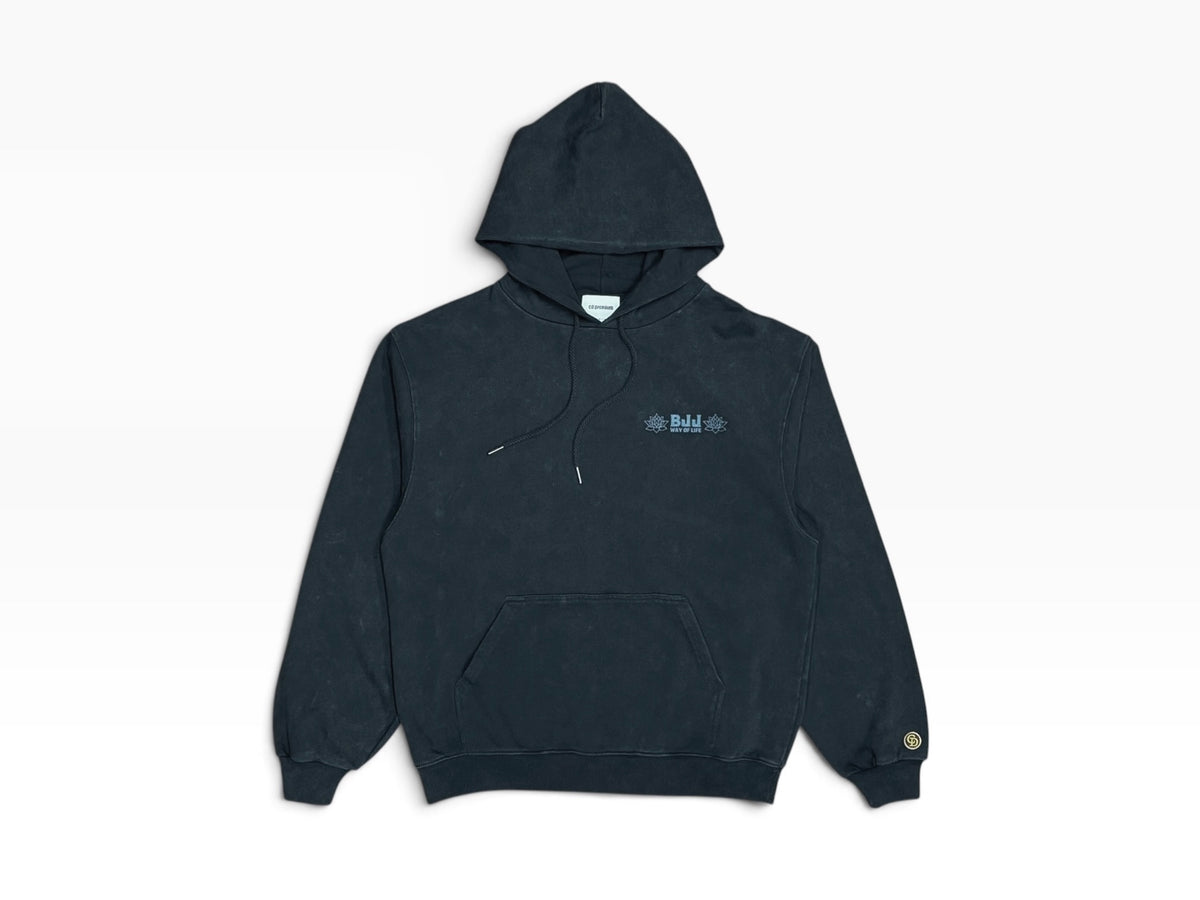 【10月2日金曜日12:00販売開始】柔術天国 RIDE OR DIE HOODIE - Fade Black【Premium】