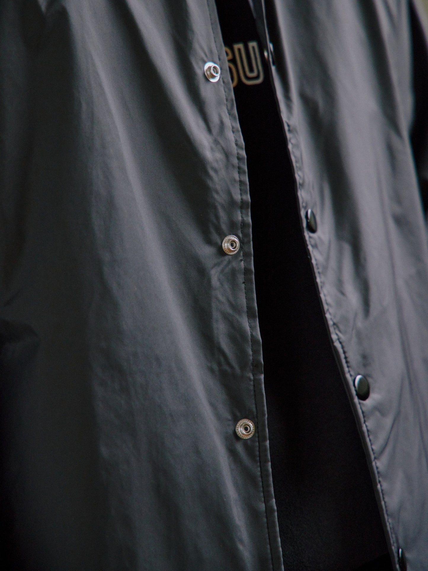 CARPE DIEM COACH JACKET - Black