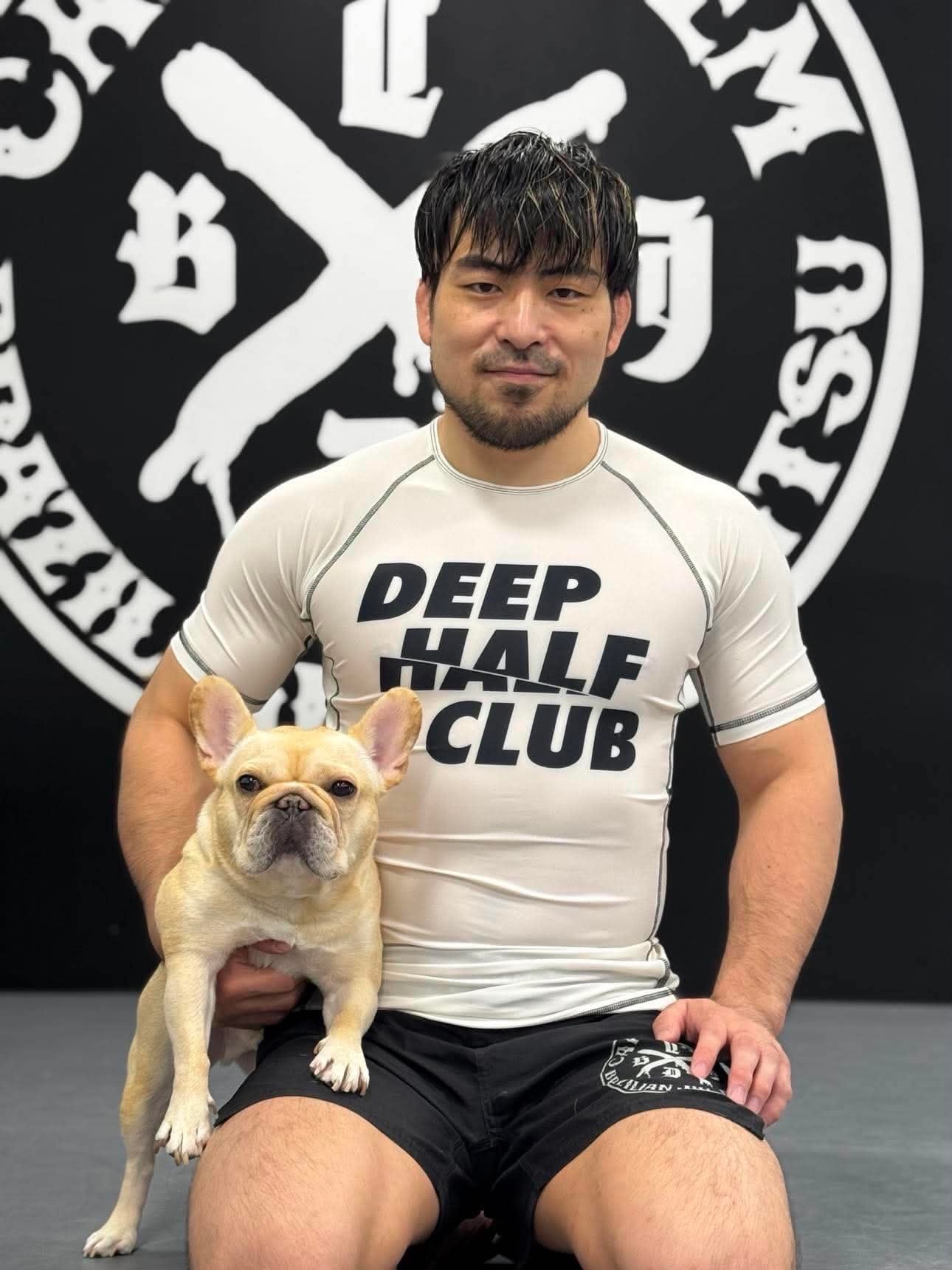 DEEP HALF CLUB Rash Guard - White